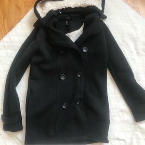 Cotton pea coat